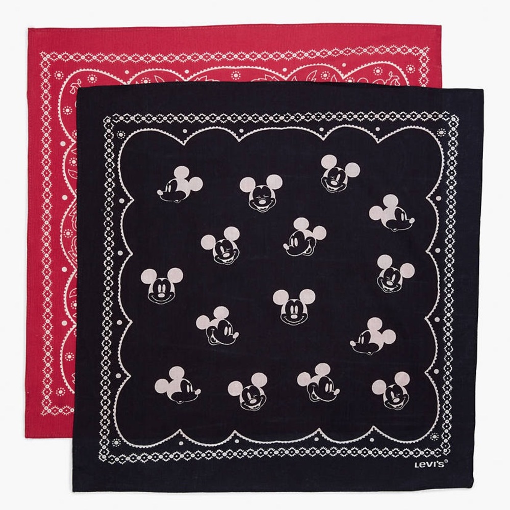 Disney Mickey Mouse Levi’s Bandana set of 2